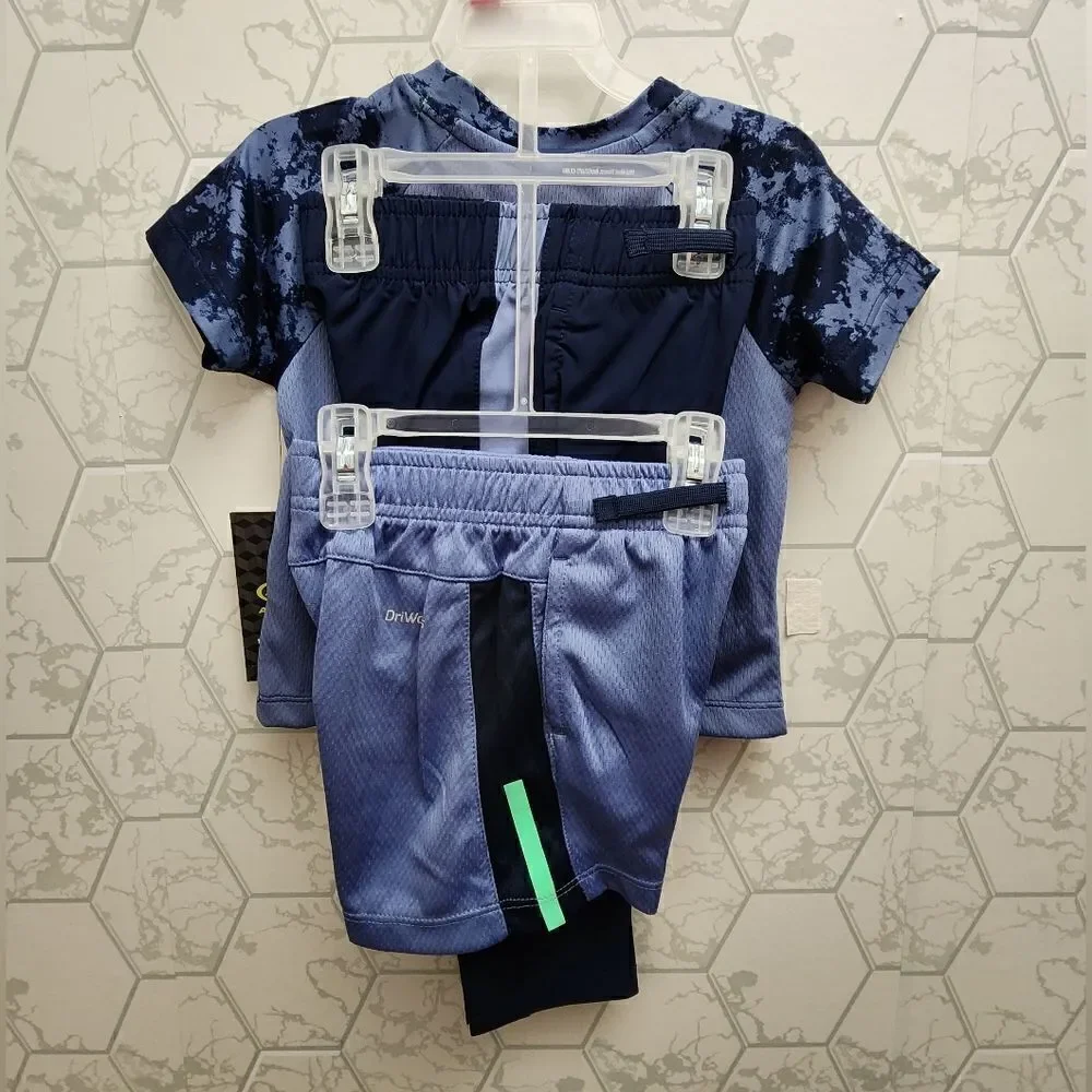 Nwt Baby & Toddler Boy T-Shirt Short and Jogger Pants Outfit Set